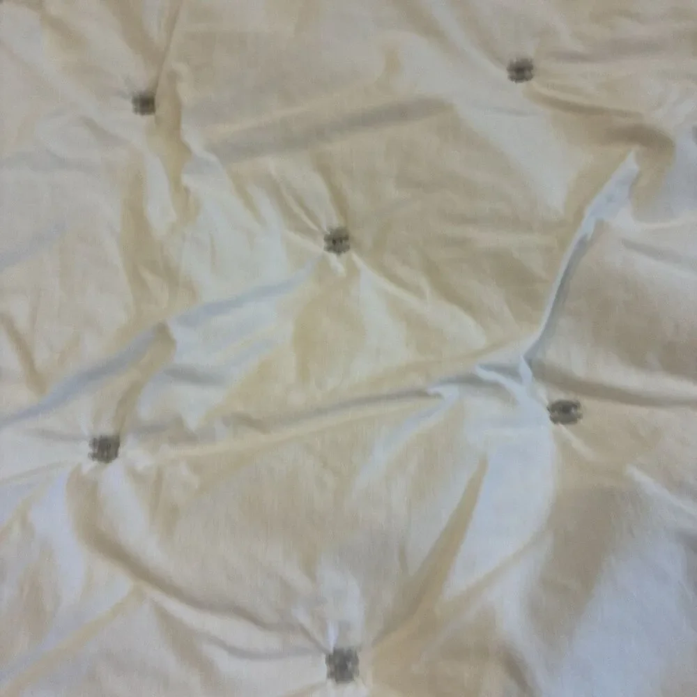 West Elm Washed Cotton Percale Quilt, Full/queen White